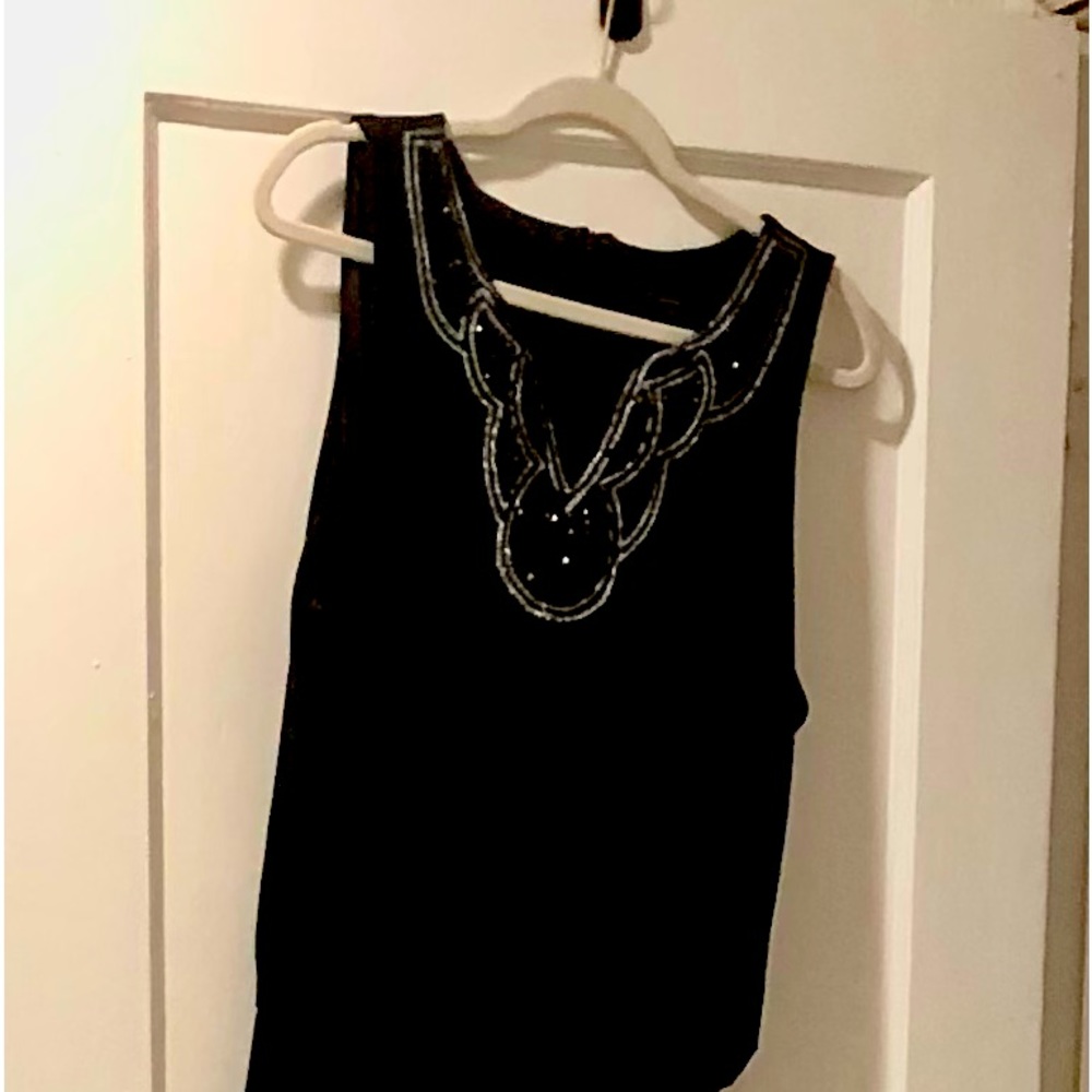 Dressbarn Collection sleeveless jump pant suit. Worn once to a wedding!